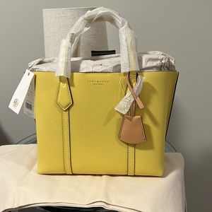 Tory Burch Perry small triple compartment tote